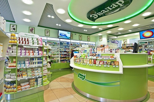 Открытая выкладка в магазине